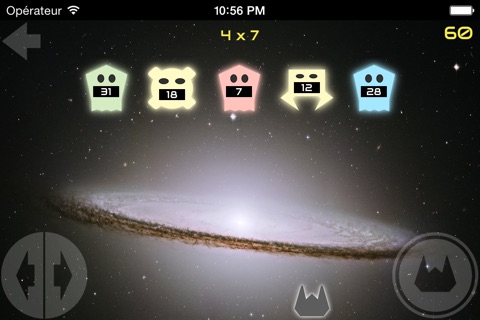 Math Invaders XD screenshot 2