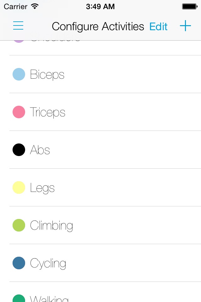 Track MySelf - Track and Measure your Daily Activities from your Apple Watch screenshot 2