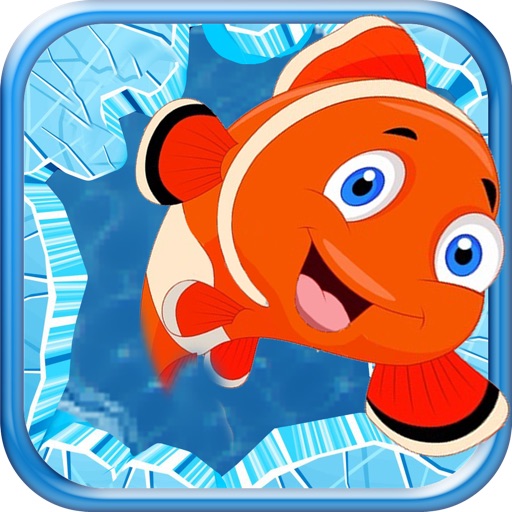 A Lost Tiny Tropical Clown-Fish Out of Aquarium Water: Arctic Ocean Ice Edition PRO