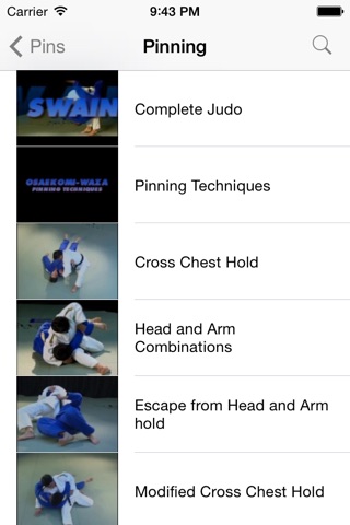 Pinning & Transitions - Mike Swain Complete Judo screenshot 2