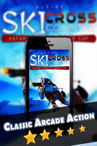 Alpine Ski Cross Country Shooter Cup - Fun Racing Winter Skiing Game For Boys Over 8 FREE screenshot 3
