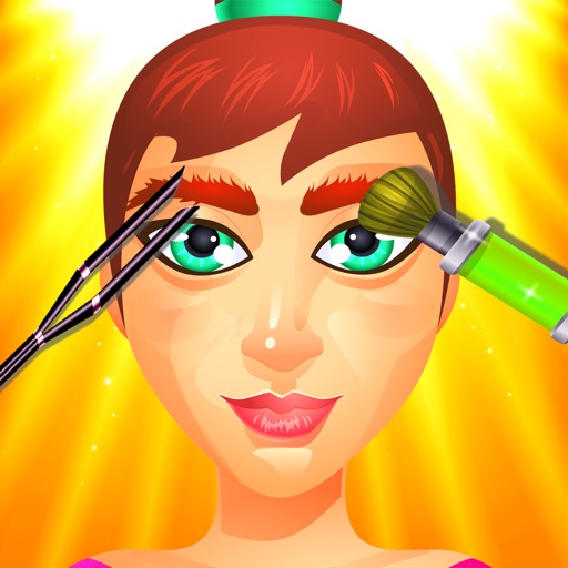 A+ Eyebrow Makeover HD- Fun Beauty Game for Boys and Girls icon