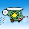 Flying Chopper VS Aliens!