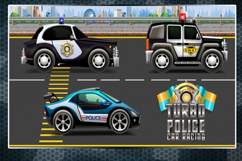 Turbo Police Racing Car : Full Throttle - by Top Free Fun Games screenshot 2