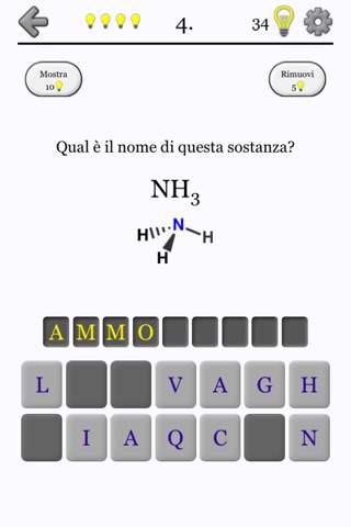 Chemical Substances: Chem-Quiz screenshot 2