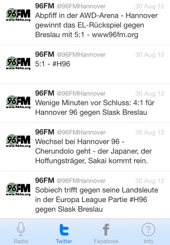 96FM Radio screenshot 3