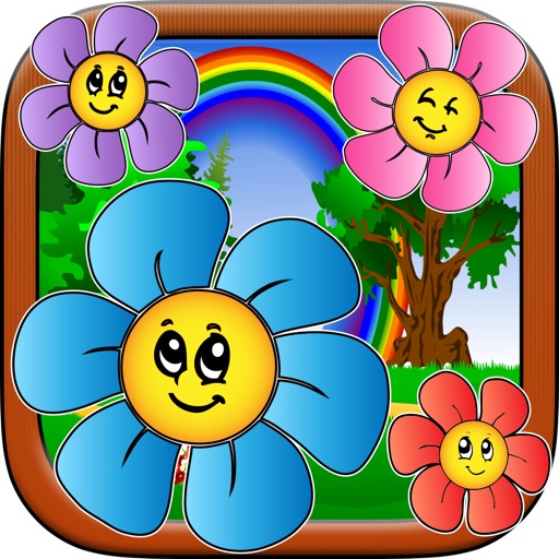 Flower Mania - Match Three Flowers - FREE Tap Puzzle Fun