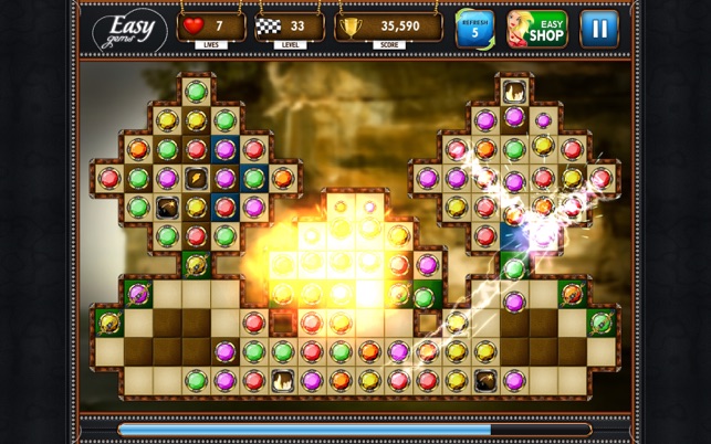 Easy Gems: Amazing Match 3 Puzzle(圖4)-速報App