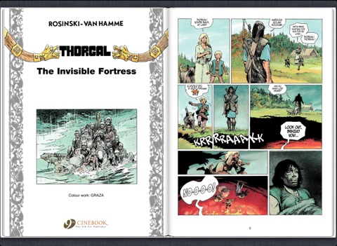 Thorgal Volume 11 The Invisible Fortress By Jean Van