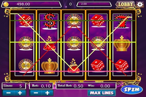 Lucky Mania Slots – A Crazy 777 Las Vegas VIP All Star Casino Reel Slot Machine Game screenshot 4