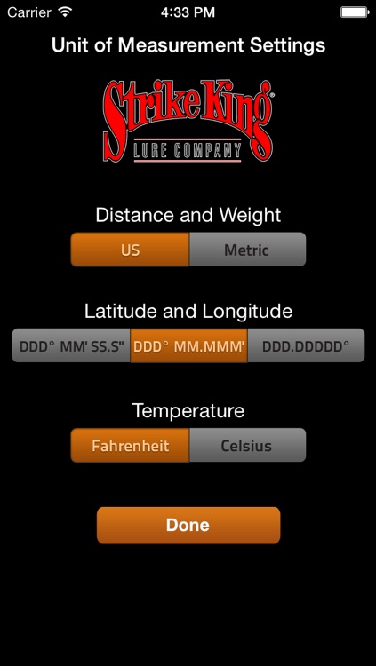Strike King Fishing Log screenshot-3