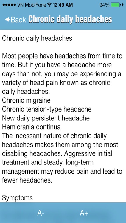 Medical Diseases & Conditions screenshot-3