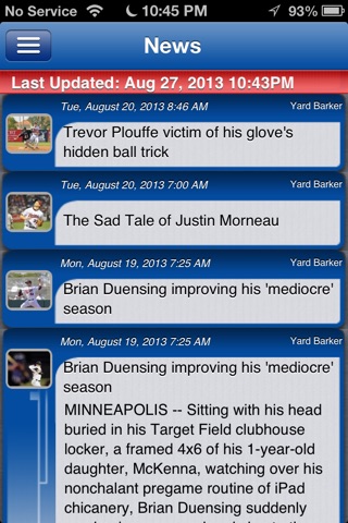 Minnesota Baseball Live screenshot 4