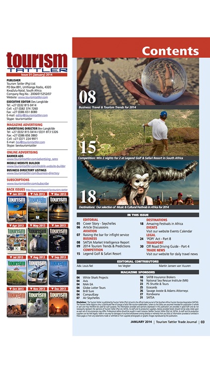 Tourism Tattler