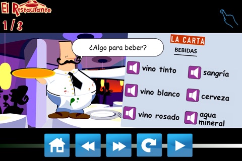 Learn Basic Spanish with Doki for the iPhone screenshot 3
