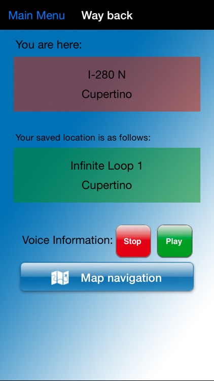Find Your Place - Navigate back to your car, hotel or meeting point. Everytime everywhere