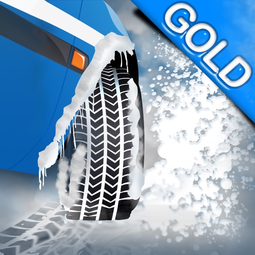 Winter Snow Tires Agility Race : The Arctic Car Ice Traction Road - Gold Edition iOS App