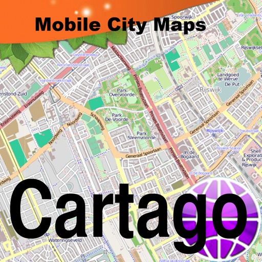 Cartago, Costa Rica, Street Map icon