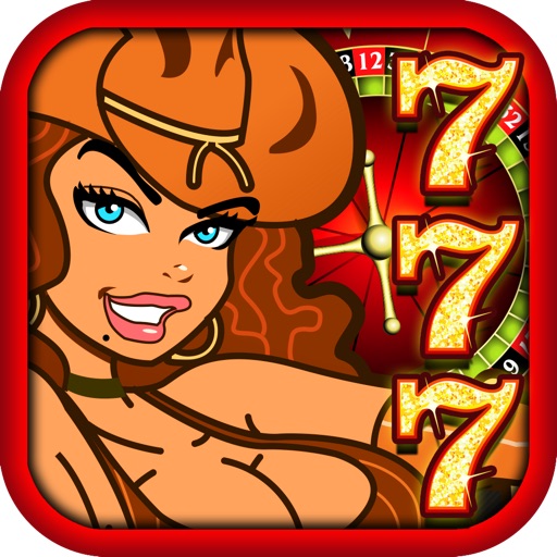 777 Sapphire Cowgirl Jackpot Casino Slots Machine  2 - Free Prize Wheel, Black Jack & Roulette Bonus Games icon