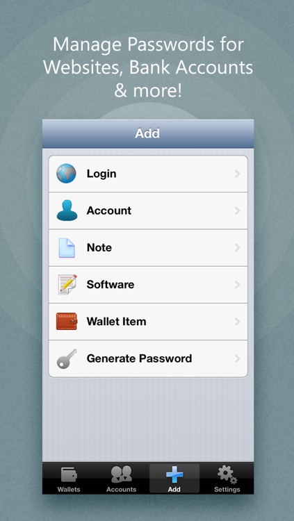 Universal Password Manager - Digital Wallet Protection to Manage & Secure Passwords screenshot-4