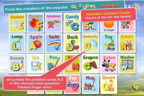 Alphabet Jumbled Cards screenshot 2