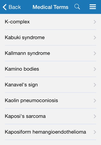 Medical Terms EN screenshot 2