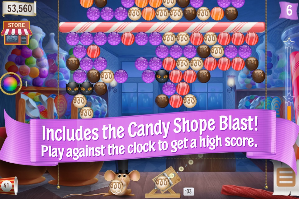 Bubble Mouse City Adventure & Candy Shoppe Blast screenshot 3