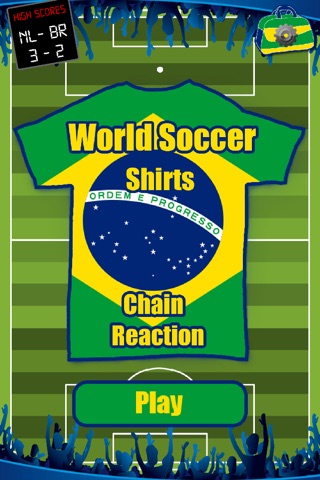 World Soccer Shirts Chain Reaction screenshot 2