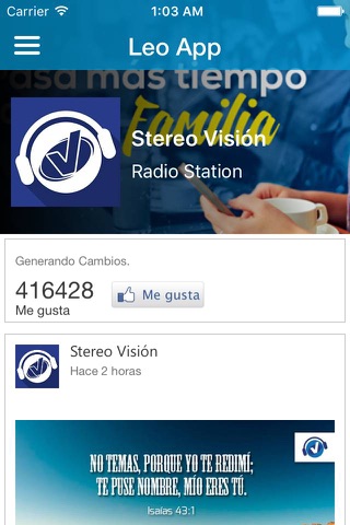 Stereo Vision Escuintla screenshot 3