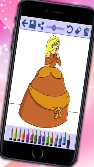 Paint Princesses for girls from 3 to 7 years(圖3)-速報App