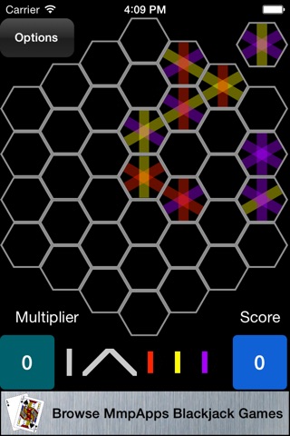 Hexx - Ribbons on a Hex Board screenshot 2