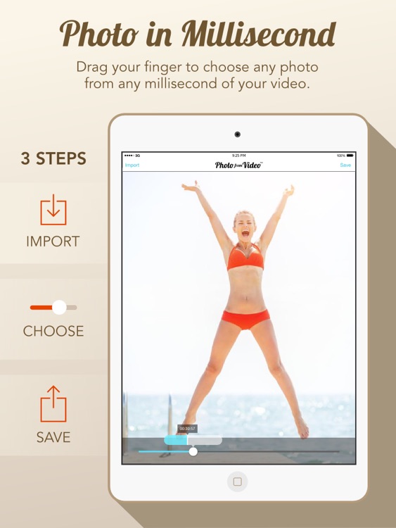 Photo from Video Free - Grab Perfect Photos Inside Video iPad Edition