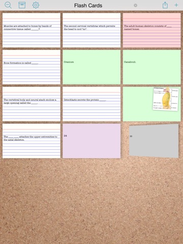 Index Card Board for iPad - Organize cards & brainstorm on a corkboard screenshot 4