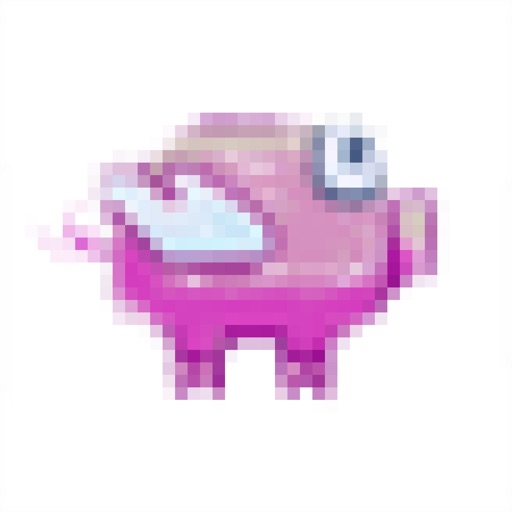 Flappy Pink Pig Icon
