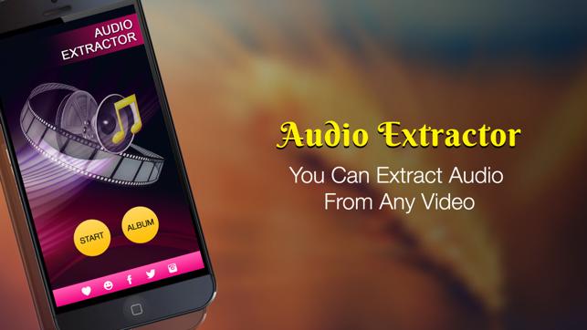 Audio Extractor - Free Video to Mp3 audi