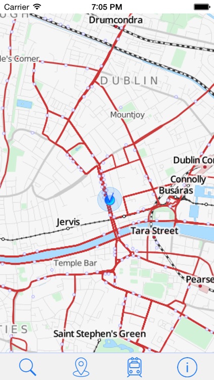 Offline Map Dublin - Guide, Attractions and Transport