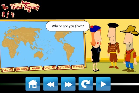 Learn Basic English with Doki for the iPhone screenshot 4