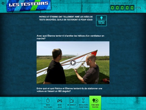Les Testeurs pour iPad screenshot 3