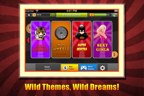 Golden Jackpot Fortune Lucky Spin Slots - Win Big With Mega Wild Best Casino Party Game screenshot 4