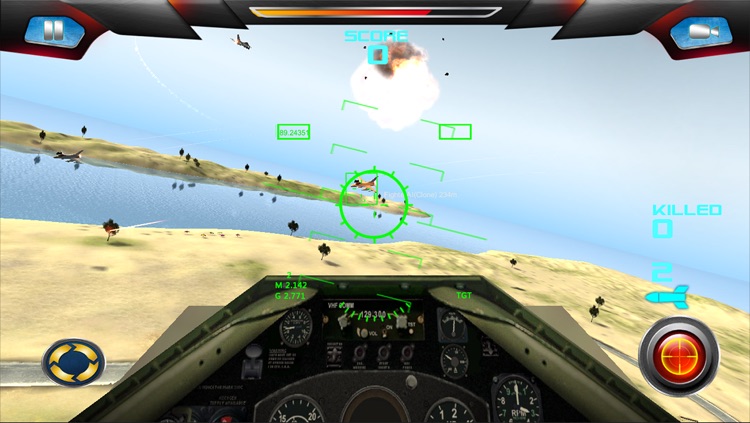 3D Desert Strike Plane Combat