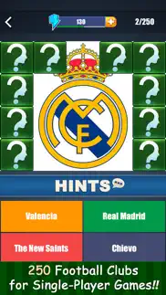 guess the football clubs - free pics quiz iphone screenshot 1
