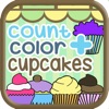 Counting Cupcakes - A Sweet Addition Paint and Color Book - iPadアプリ