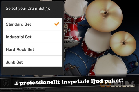 Go! Drum Set Pro screenshot 2