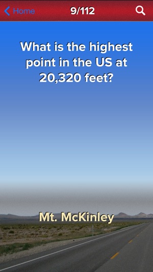 Road Trip Trivia Game!  Fun Facts About The United States of(圖5)-速報App