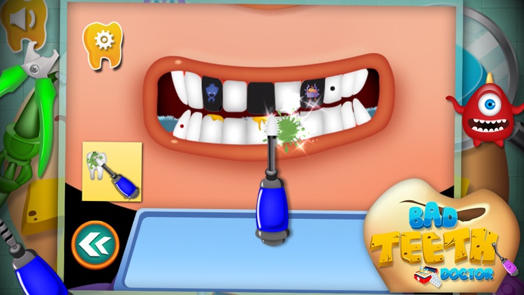 Bad Teeth Doctor - Kids Free Games For Fun