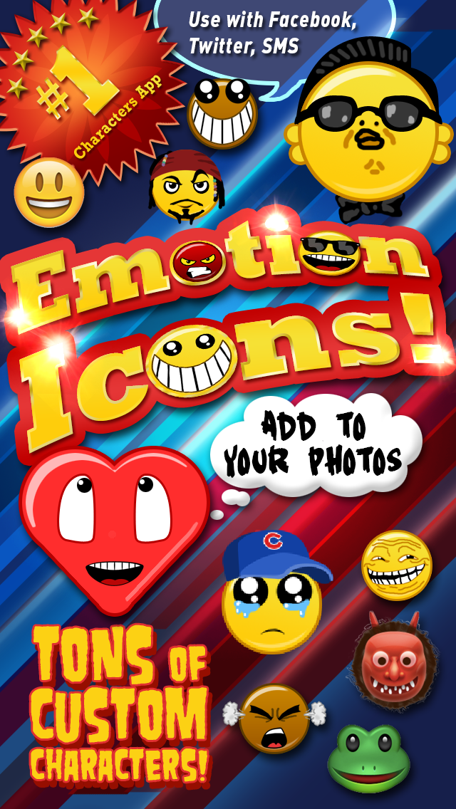 Emoji 2 Free - 300+ NEW Emoticons and Symbols Screenshot 1