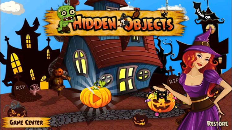 2014 Halloween party with friends : hidden objects