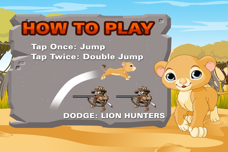 Baby Lion Cub King of the Jungle : Zoo Hunters Rescue screenshot 2