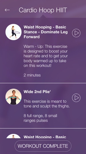 FXP Hula Hoop: Workout and Fitness Plan for Toning and Shapi(圖3)-速報App