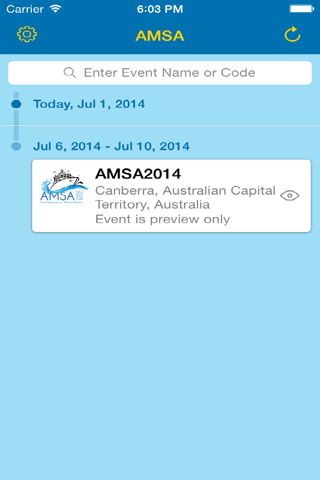 AMSA App screenshot 2
